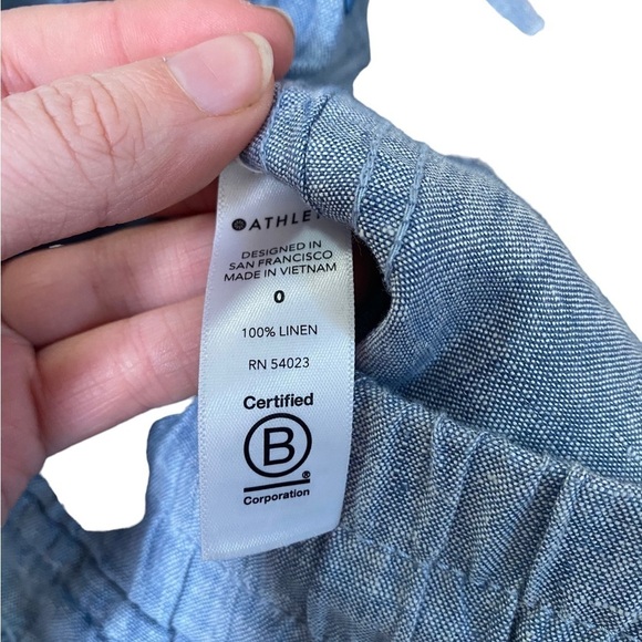 ATHLETA Cabo Linen Jogger Chambray - Picture 5 of 7